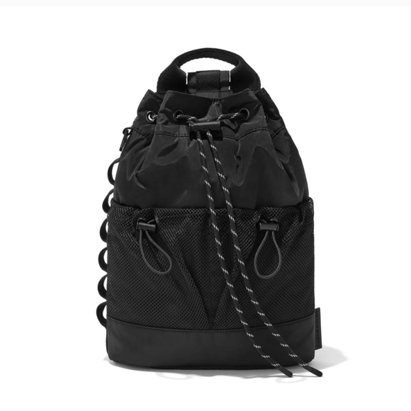 Dagne Dover Black Drawstring Backpack - Picture 4 of 12